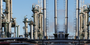 Oil refinery plant